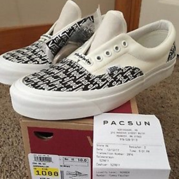 pacsun vans fear of god